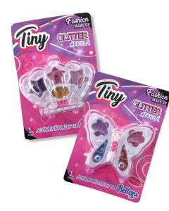 Set de maquillaje TINY GLITTER x4